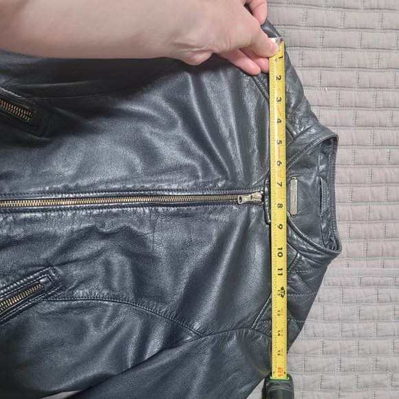 Massimo Dutti Natural Leather Woman M/ black Jackets - Picture 8 of 16